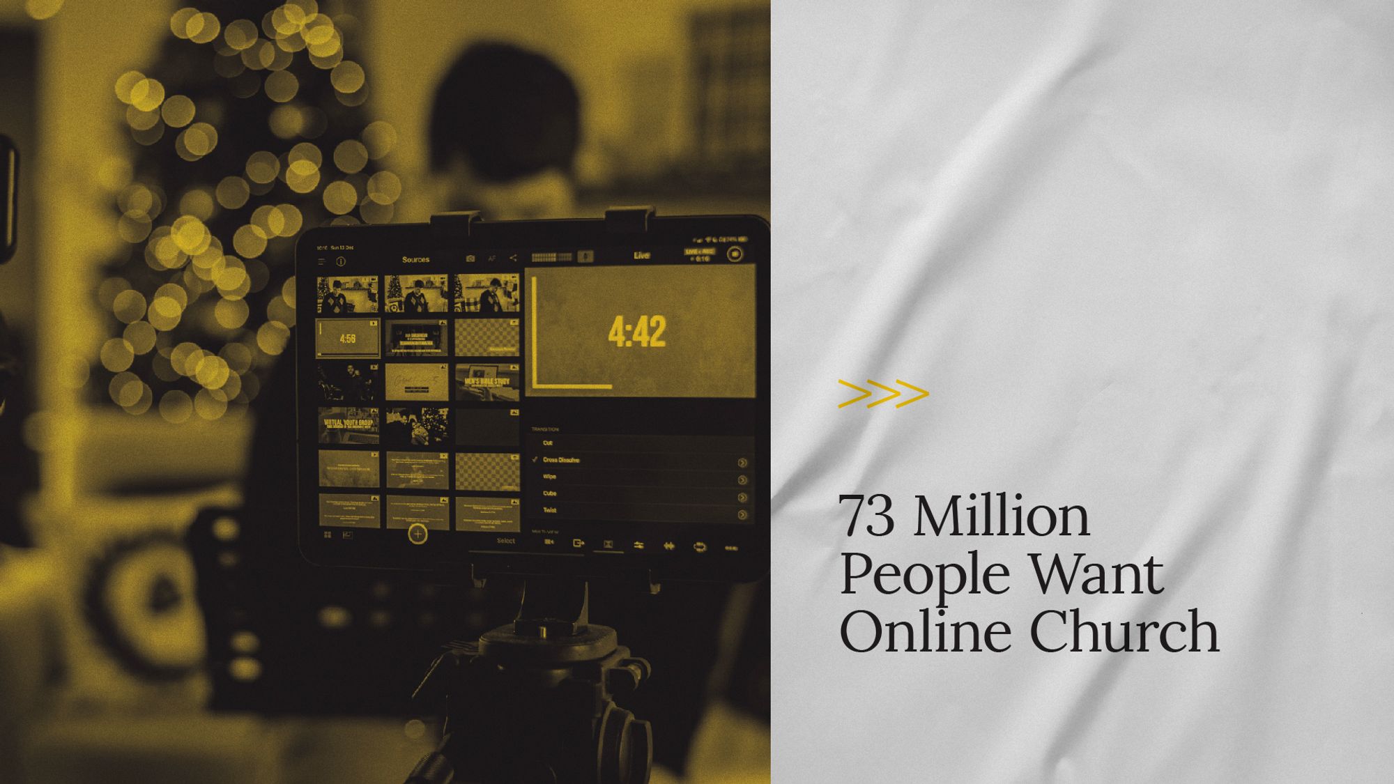 73 Million People Want Online Church